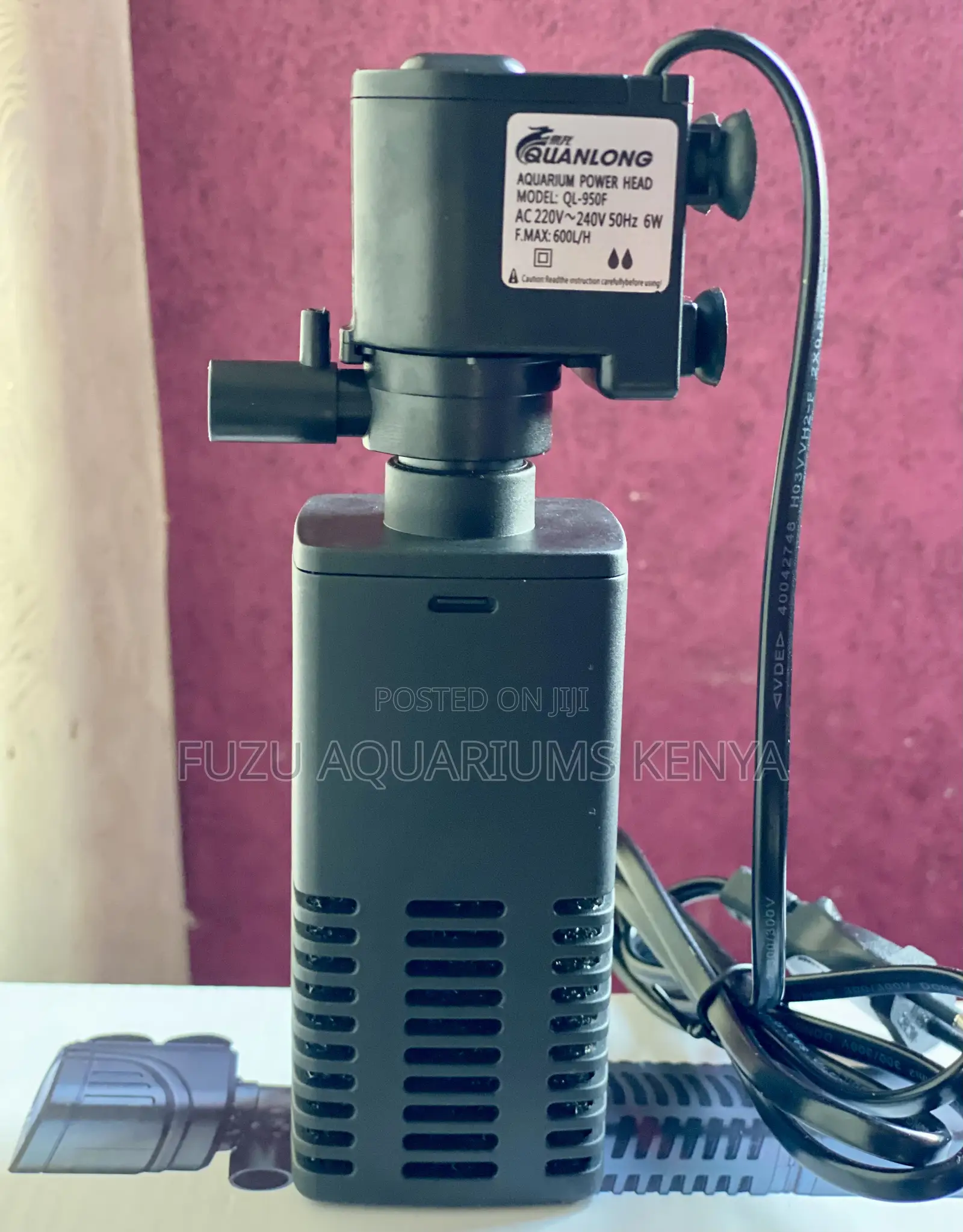 Submersible Filter Pump – Keeps Aquarium Crystal Clear