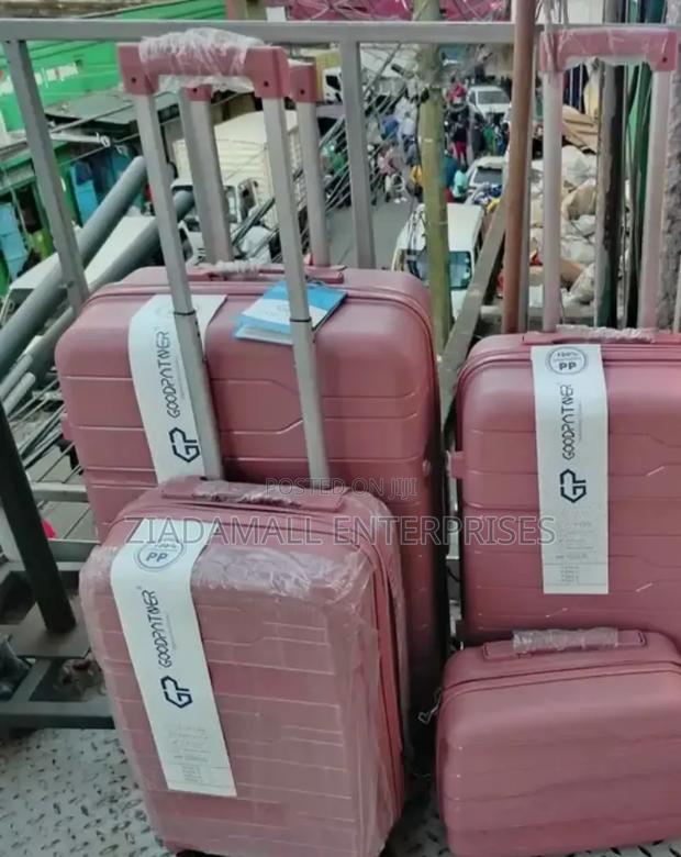 Luxurious Rubber Suitcase 4 in 1 - main view