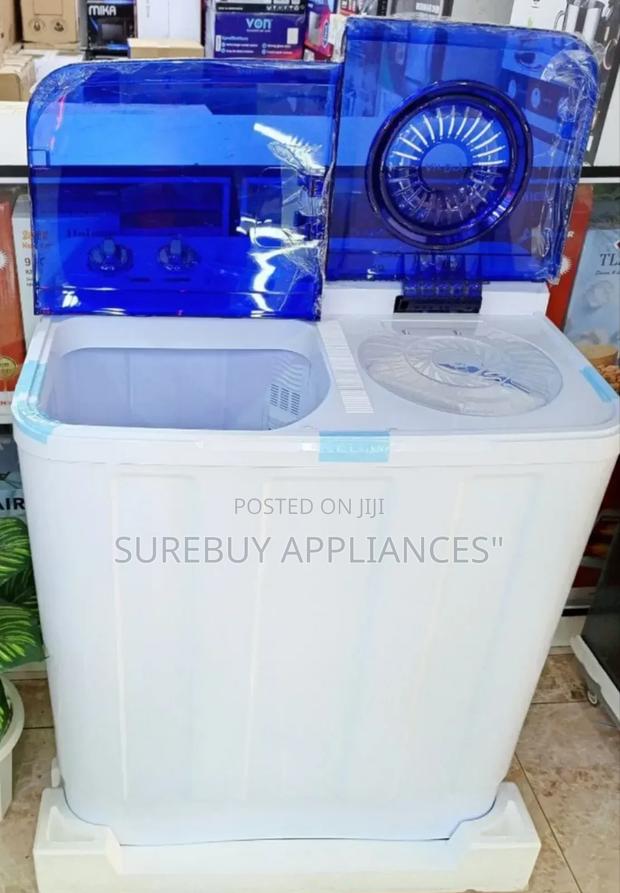 Nunix Nu75-2001 7.5kg Twin Tub Washing Machine