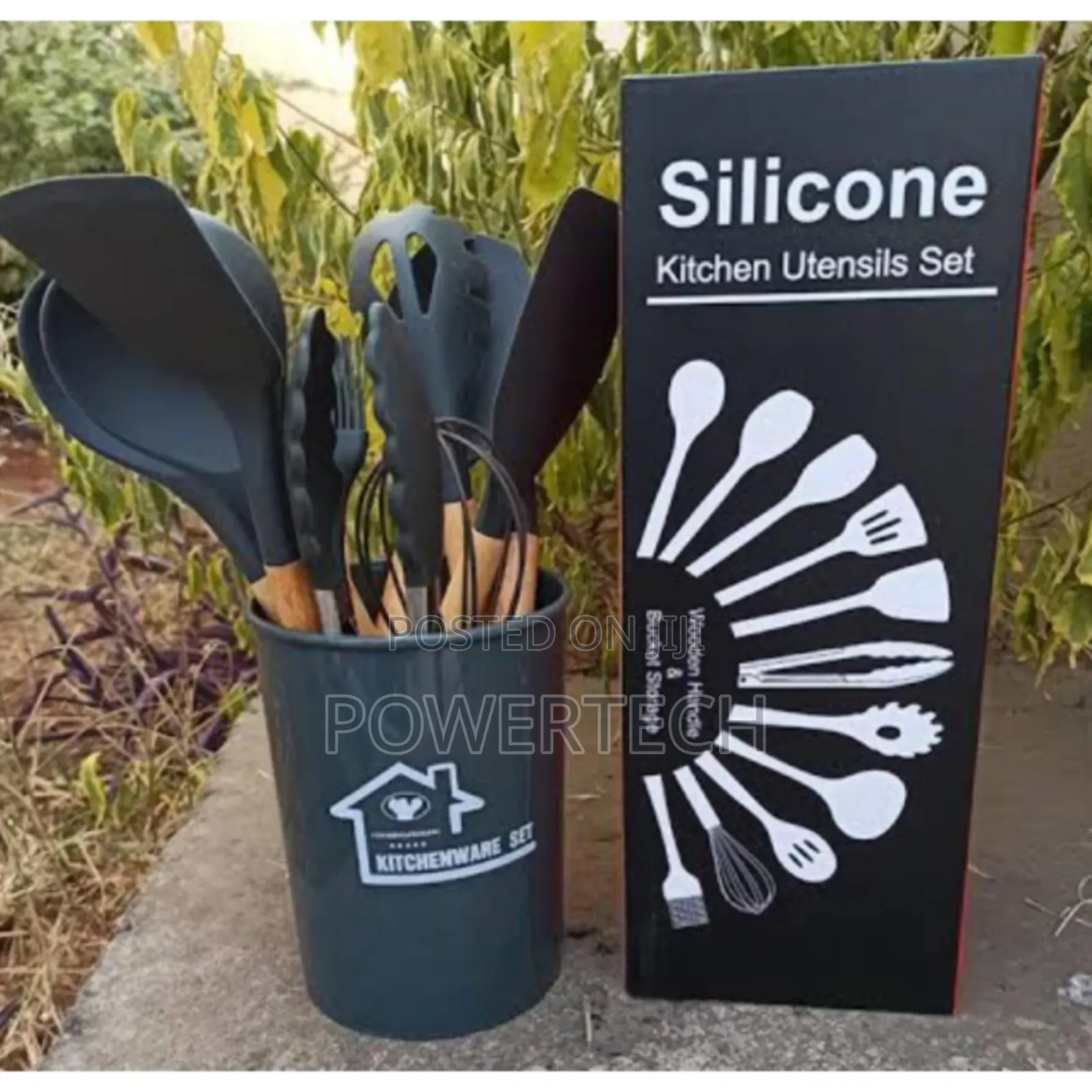 12pcs Silicone Spoon Set