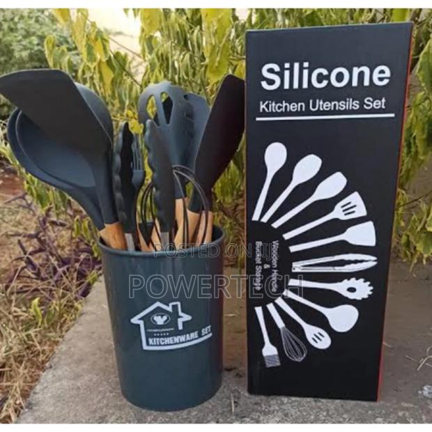 12pcs Silicone Spoon Set