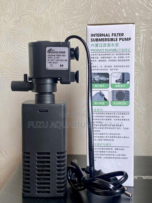 Fish Tank Filter Pump – Submersible Style - main view
