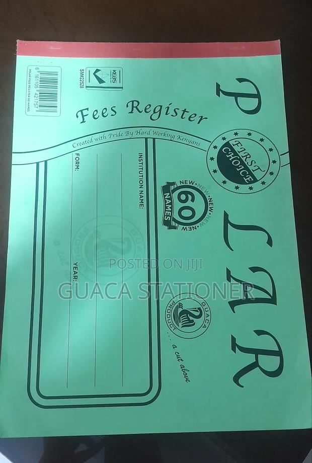 Fees Register - main view