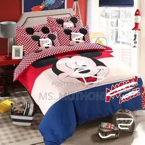 3 in 1 Cartoon Themed Kids Duvet Cover Set.*