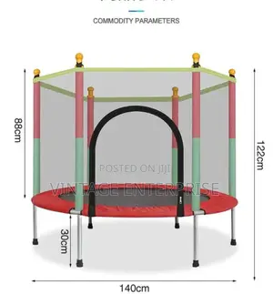 Trampoline With Safety Nets for Kids