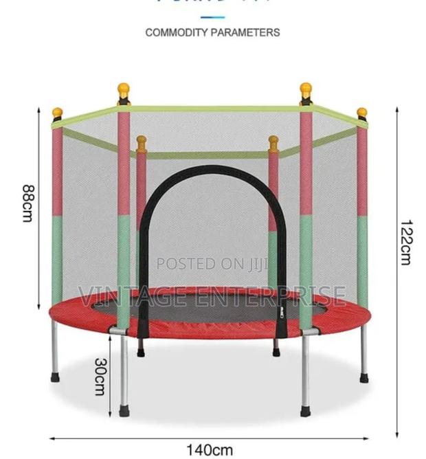 Trampoline With Safety Nets for Kids