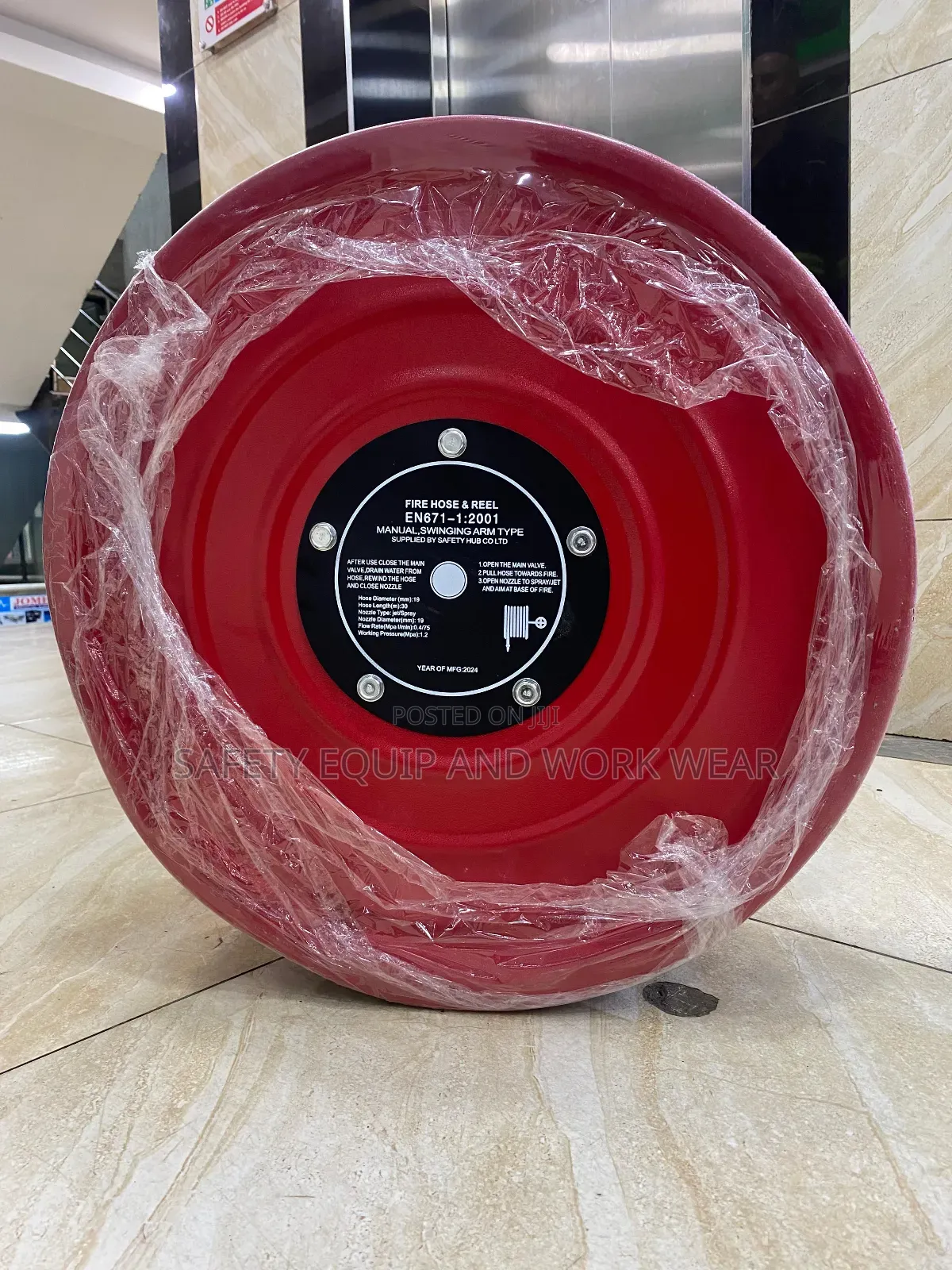 Fire Horse Reel With Manual Rewind And Swing Out Arm