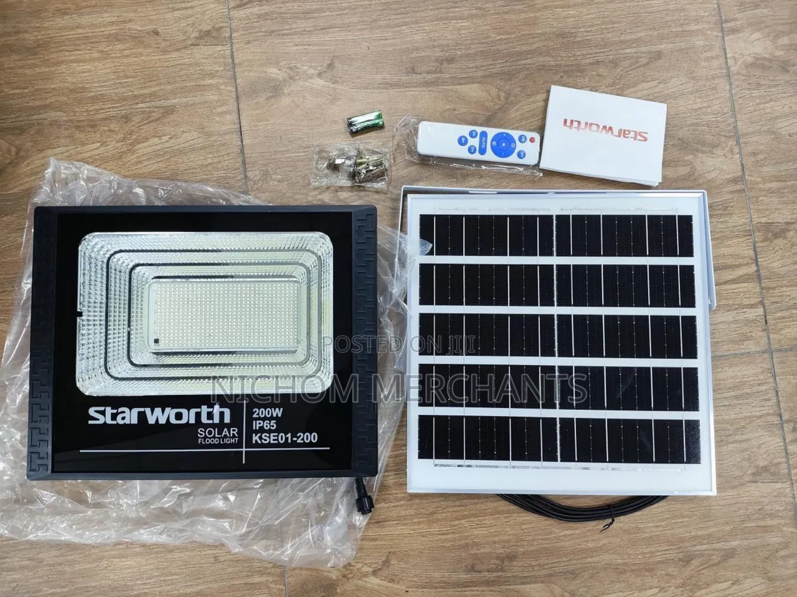Starworth 200watts Solar Floodlight/200watts Solar Lights