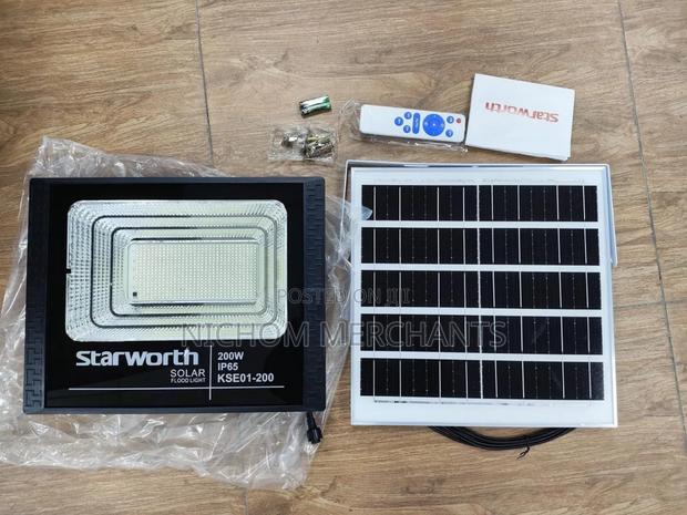 Starworth 200watts Solar Floodlight/200watts Solar Lights - main view