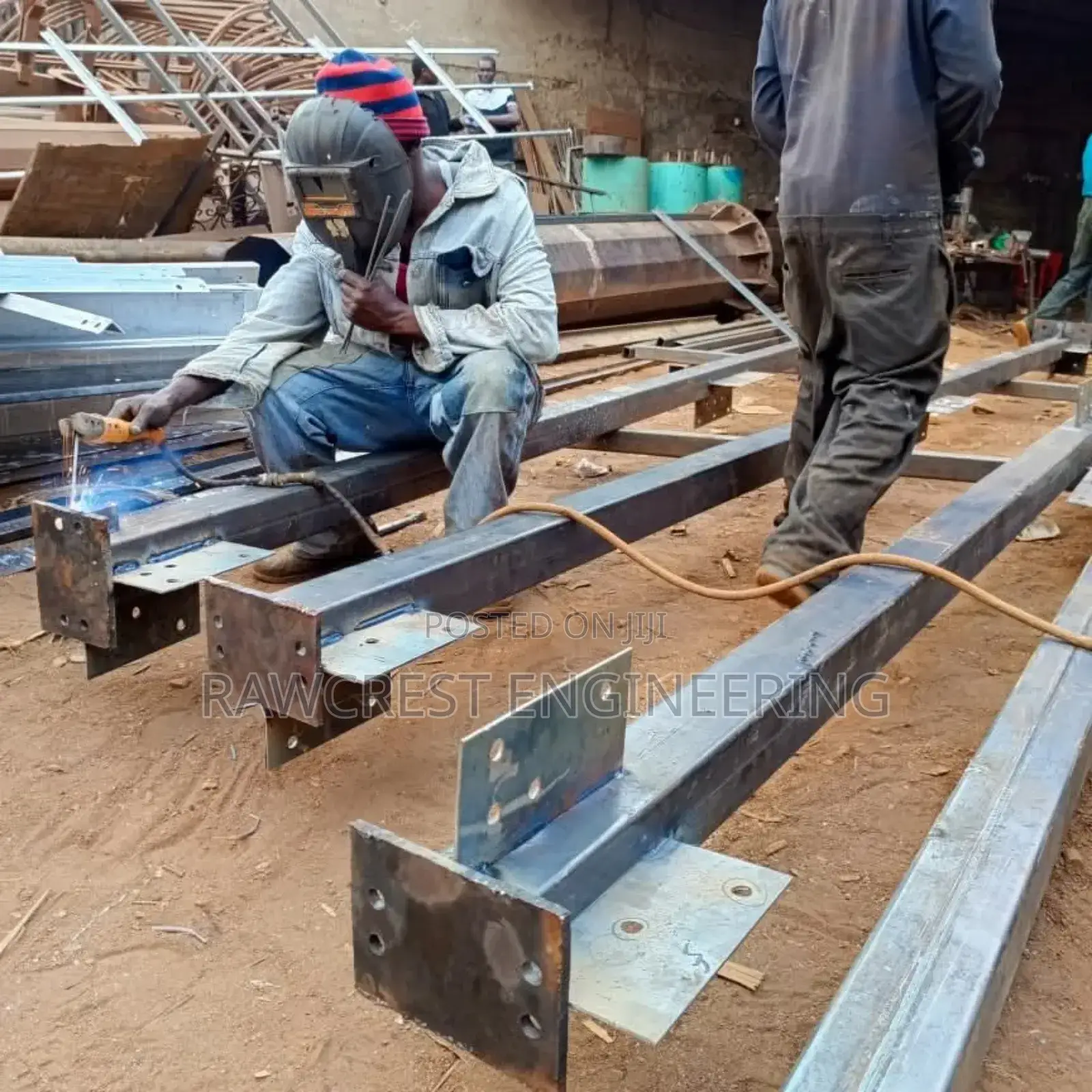 Steel Water Tower Structure  Fabrication