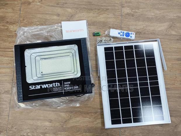 Starworth 300watts Solar Floodlight/300watts Solar Lights - main view