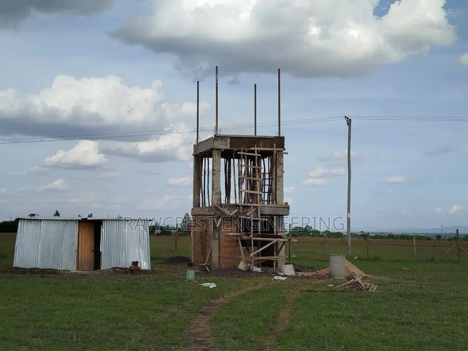 Water Tower Structure Construction