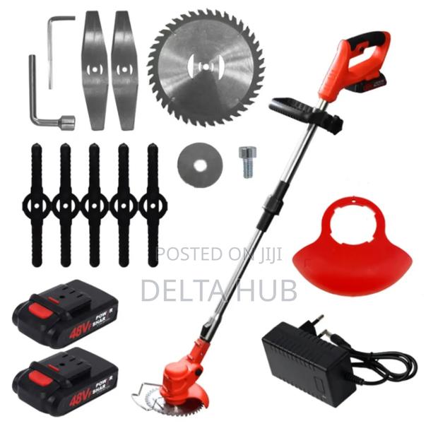 Hand Push Battery Powered 24v Lithium Cordless Mower - main view