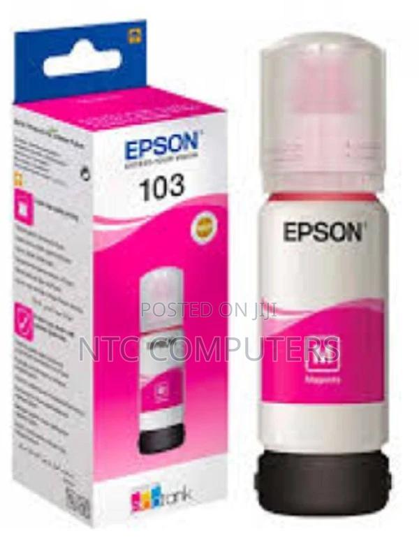 Epson 103 Ecotank Magenta Ink Bottle 65.0 Ml