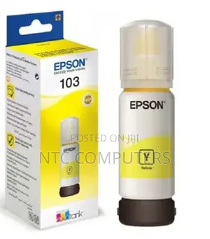 Epson 103 Ecotank Yellow Ink Bottle 65.0 Ml