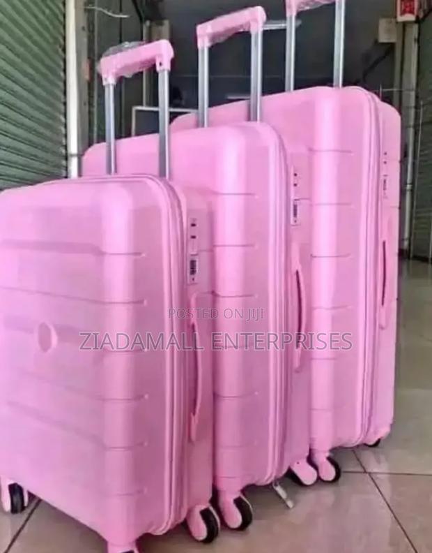 3 in 1 Rubber Suitcase Fashion - thumbnail 2