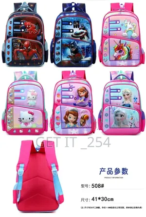 Kid's Cartoon Themed 
Waterproof 

Pp2-grade 3
Size: 41*30cm