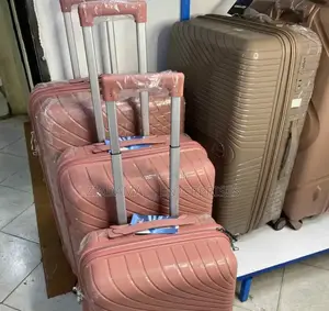 Luxurious Fashion Rubber Suitcase 3 in 1