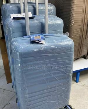 3 in 1 Multicolour Rubber Suitcase - thumbnail 2