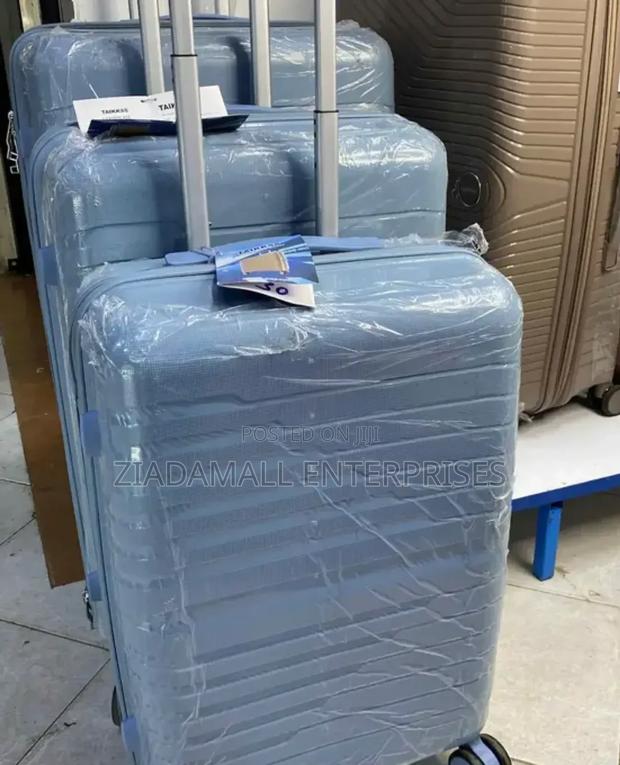 3 in 1 Multicolour Rubber Suitcase - main view