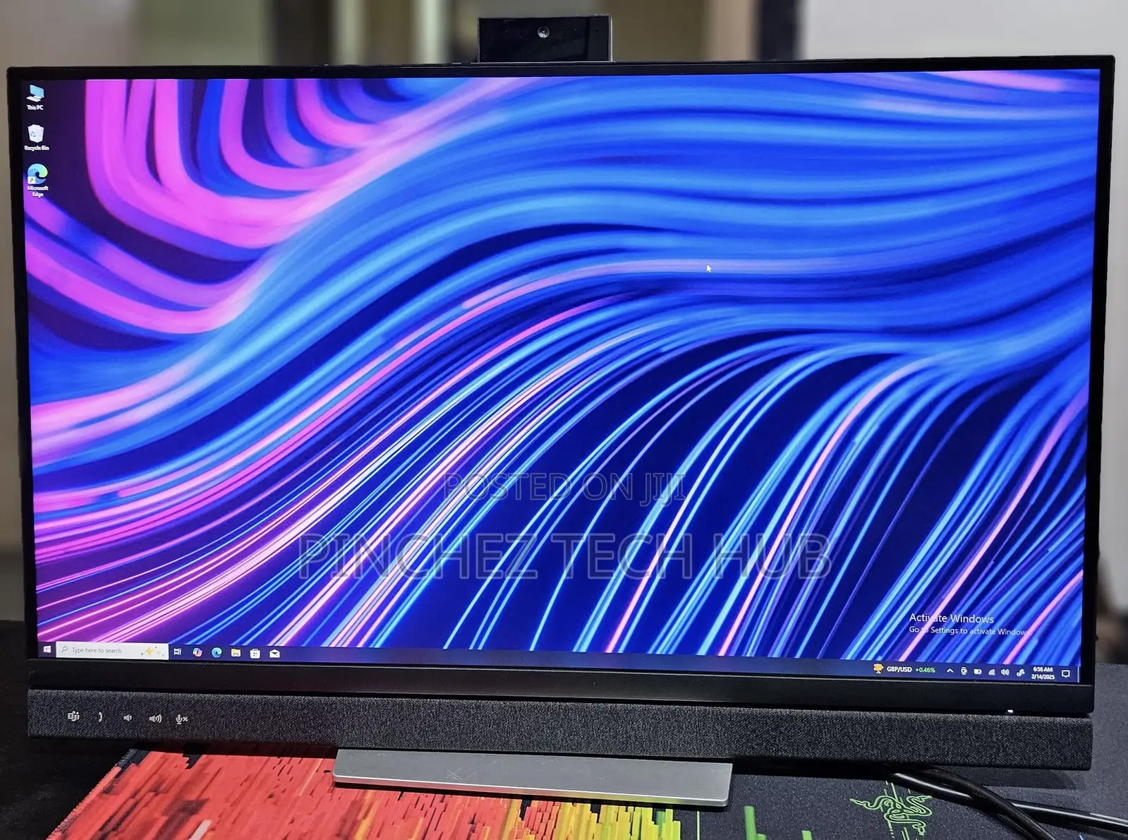 Dell 27 Inches Resolution With Webcam