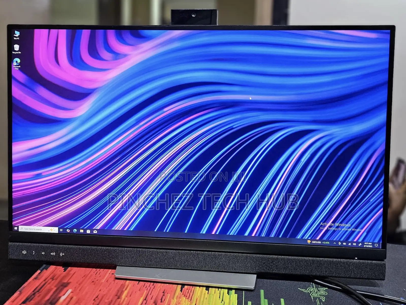 Dell 27 Inches Resolution With Webcam