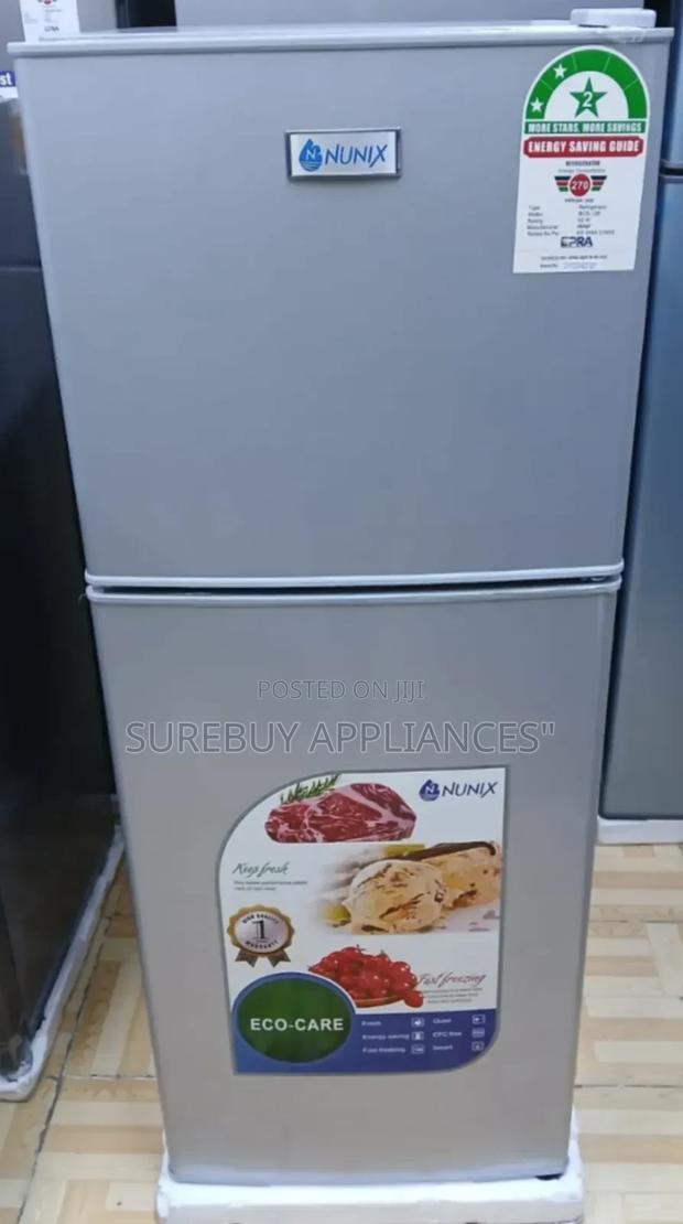 Nunix 138 Litres Double Door Fridge - main view