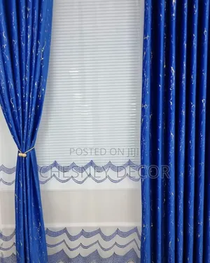 Stylish Blue Curtains