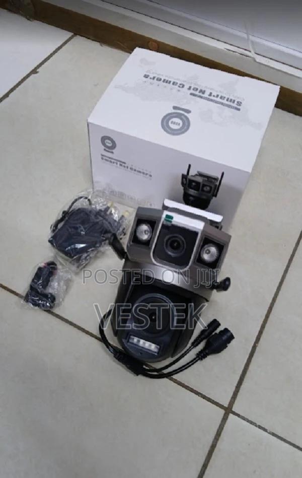 Ac Powered V380 Pro 4g Dual Lens PTZ Camera