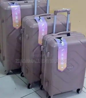 Rubber Suitcase 3 in 1 Luxurious New Travel Rubber