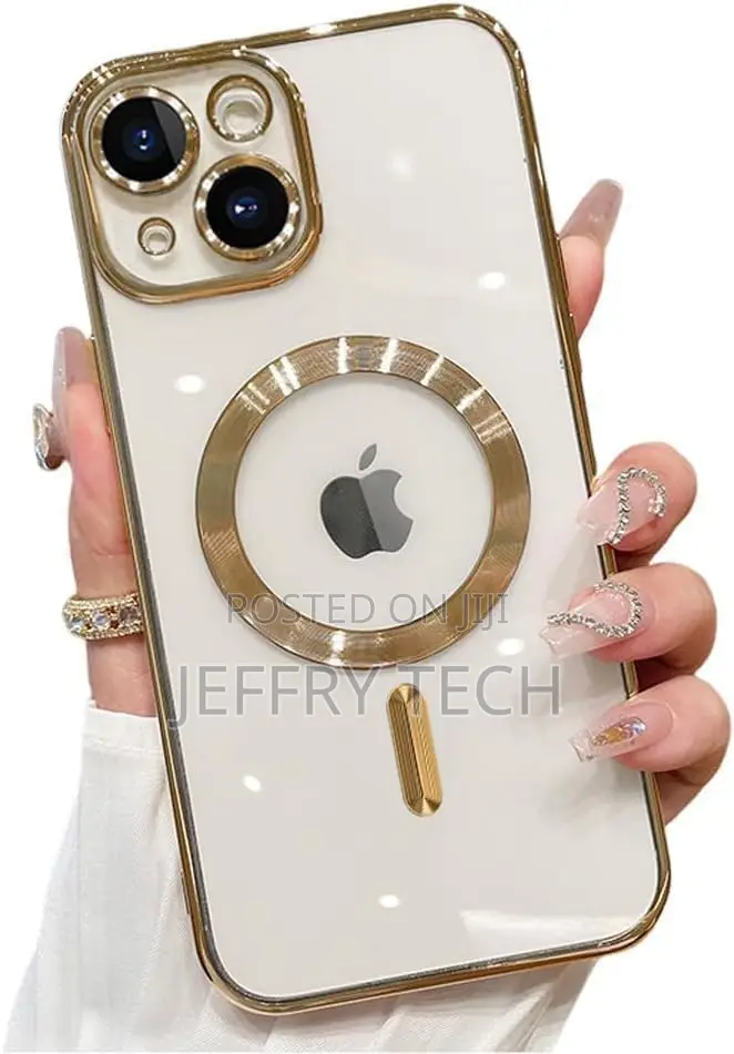 Vonzee Electroplating Transparent Clear for iPhone 15 Plus