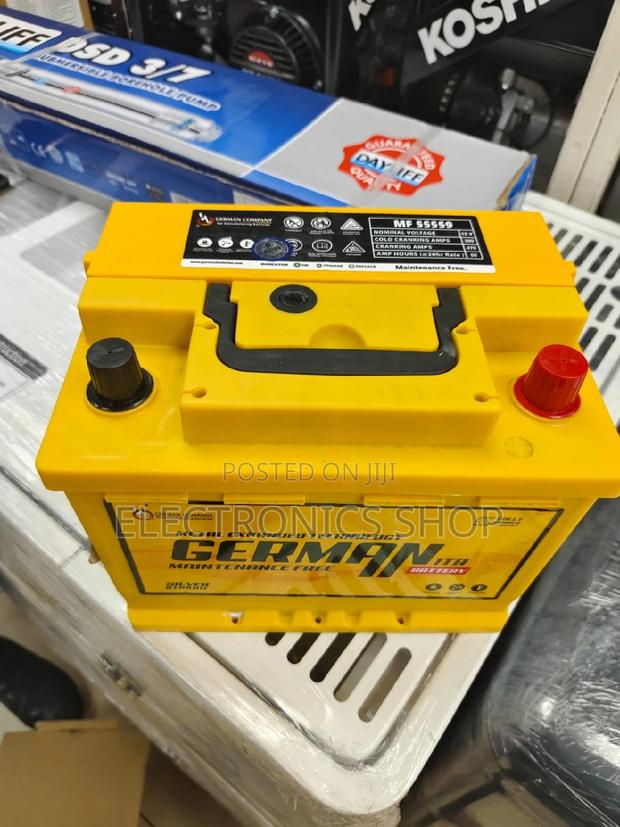 German Din55.12v/55ah Automotive Car Battery