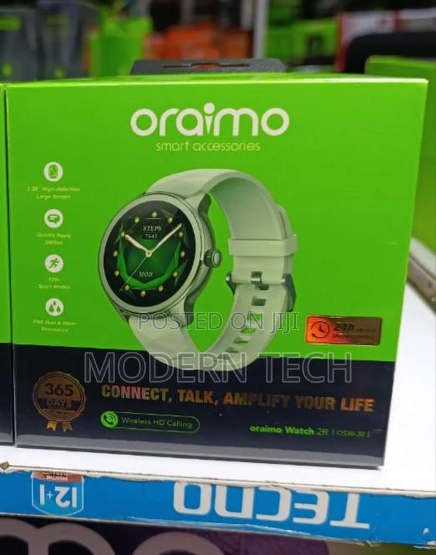 Oraimo Watch 2r 1.39" TFT Ip68 Smart Watch