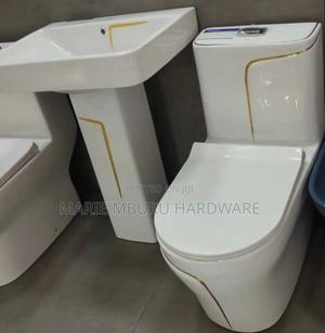 Toilet Seat Gold - main view