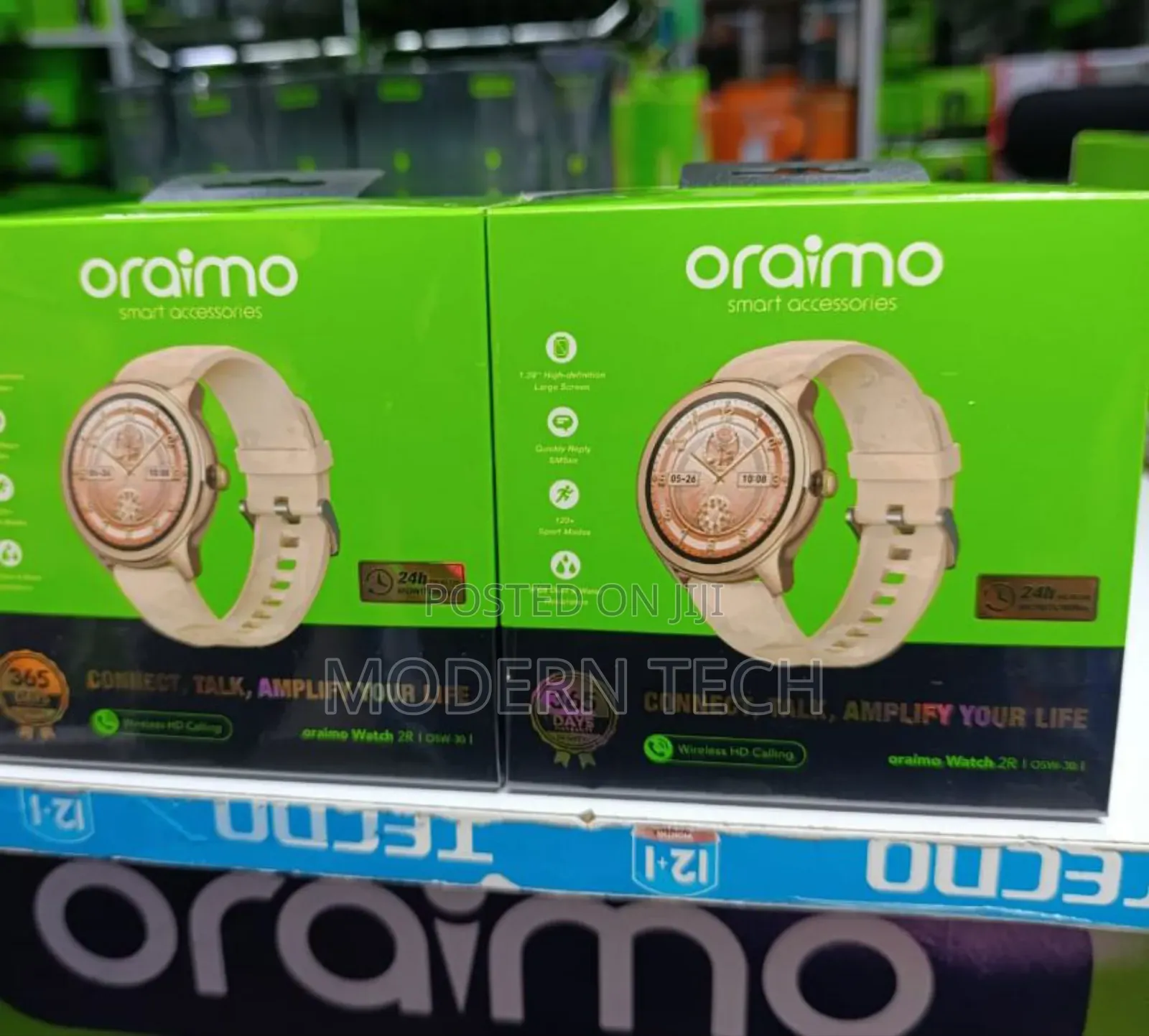 Oraimo Watch 2r Colorful 1.39" Ip68 Waterproof Smart Watc