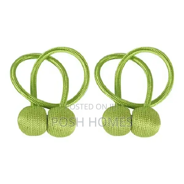 Green Magnetic Curtain Holder