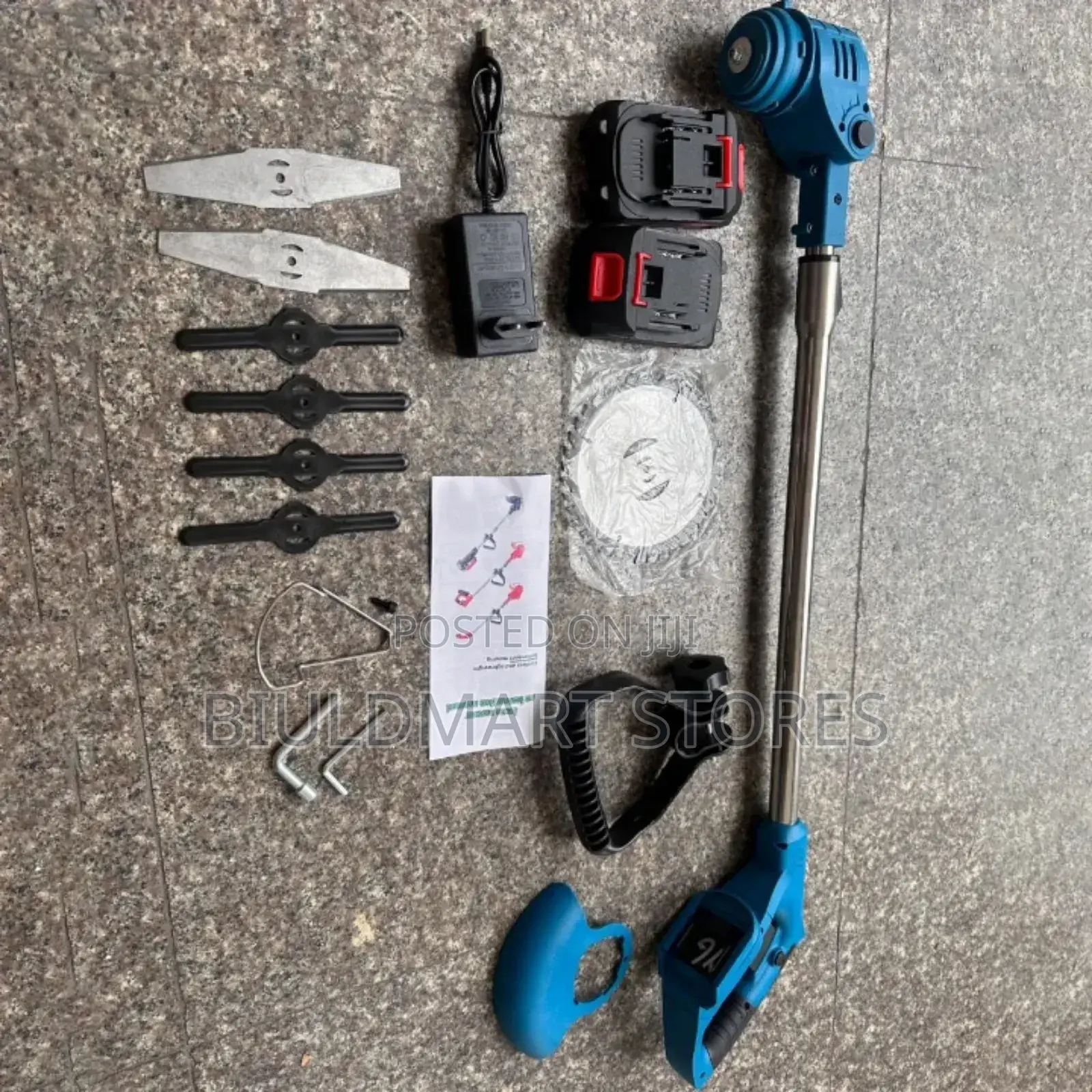 Collapsible Cordless Lawn Mower Weed Remover