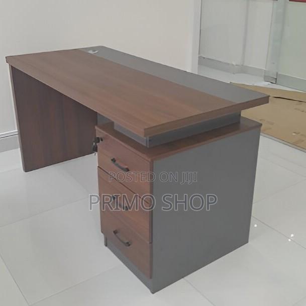 Office Desk; 140cm Refined Workspace Detailing Office Desk - main view