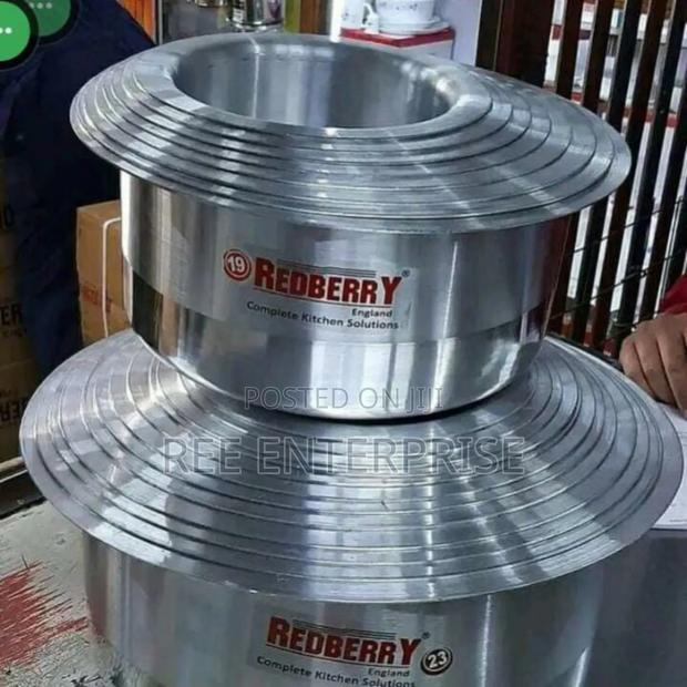 Redberry Aluminium Sufurias 8pc