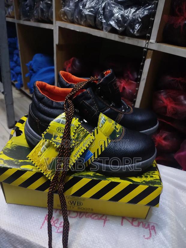 Steel Toe Safety Boots - main view