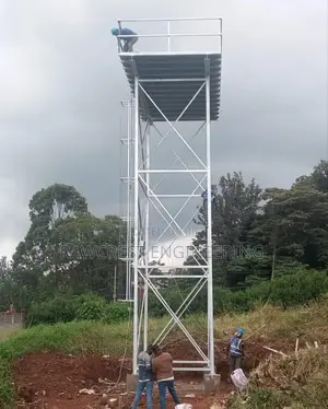 Steel Water Tower Construction