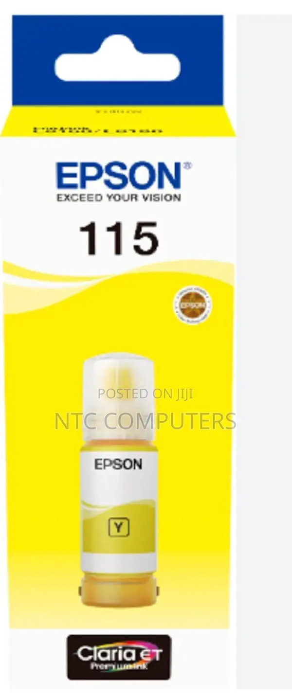 Epson 115 Ecotank Yellow Ink Bottle 70.0 Ml