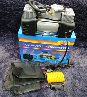 628 - 4*4 Two Cylinder Air Compressor/Tyre Inflator