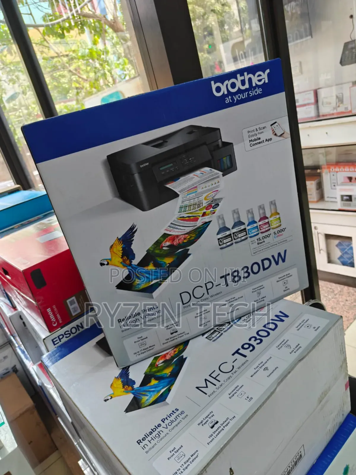 Brother DCP-T820dw Wireless All in One Ink Tank Printer