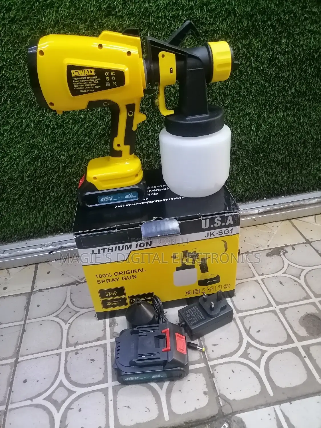 Best Quality 200w Dewalt Cordless Spray Gun