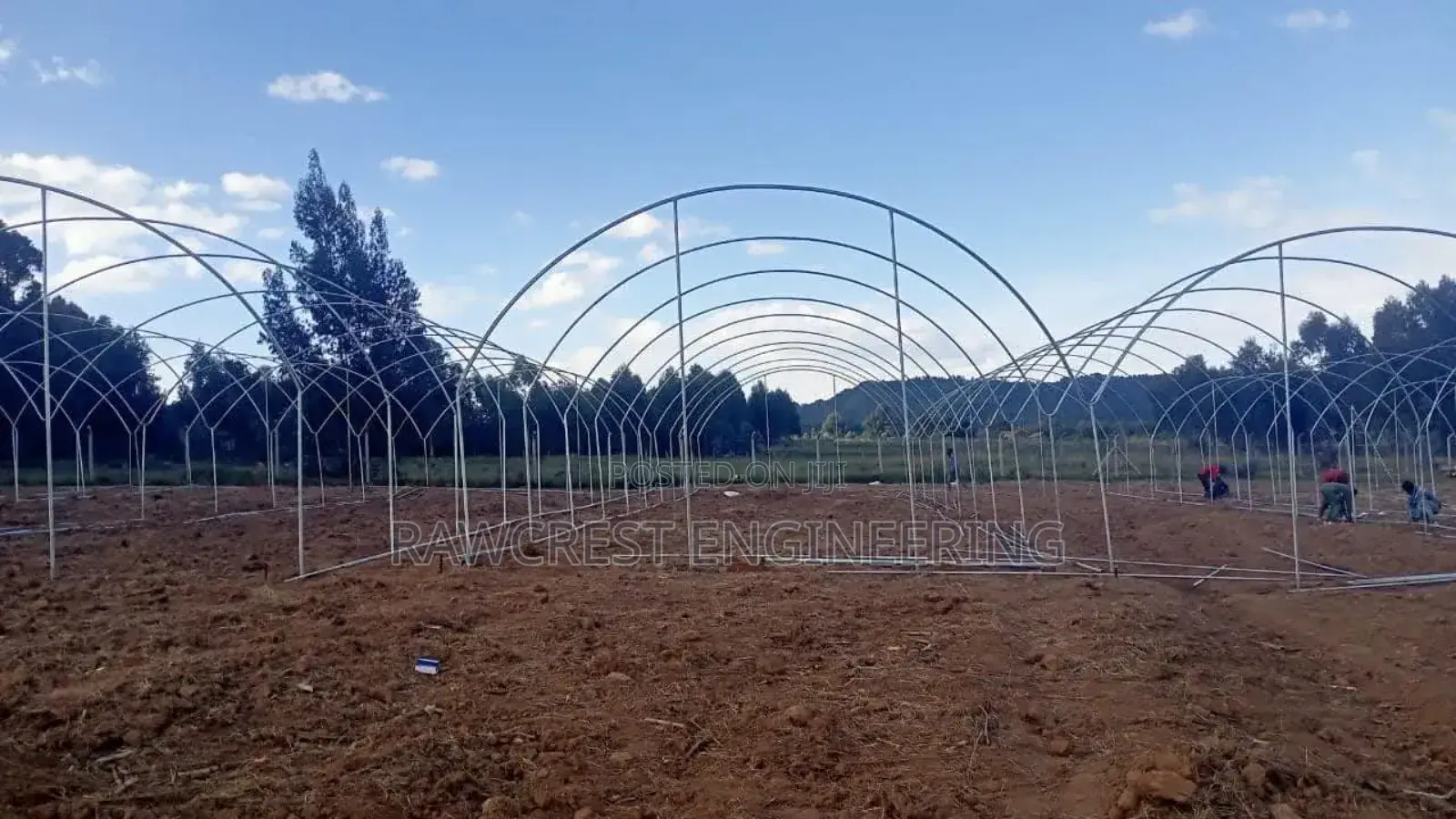 Greenhouse Construction And Drip Irrigation System