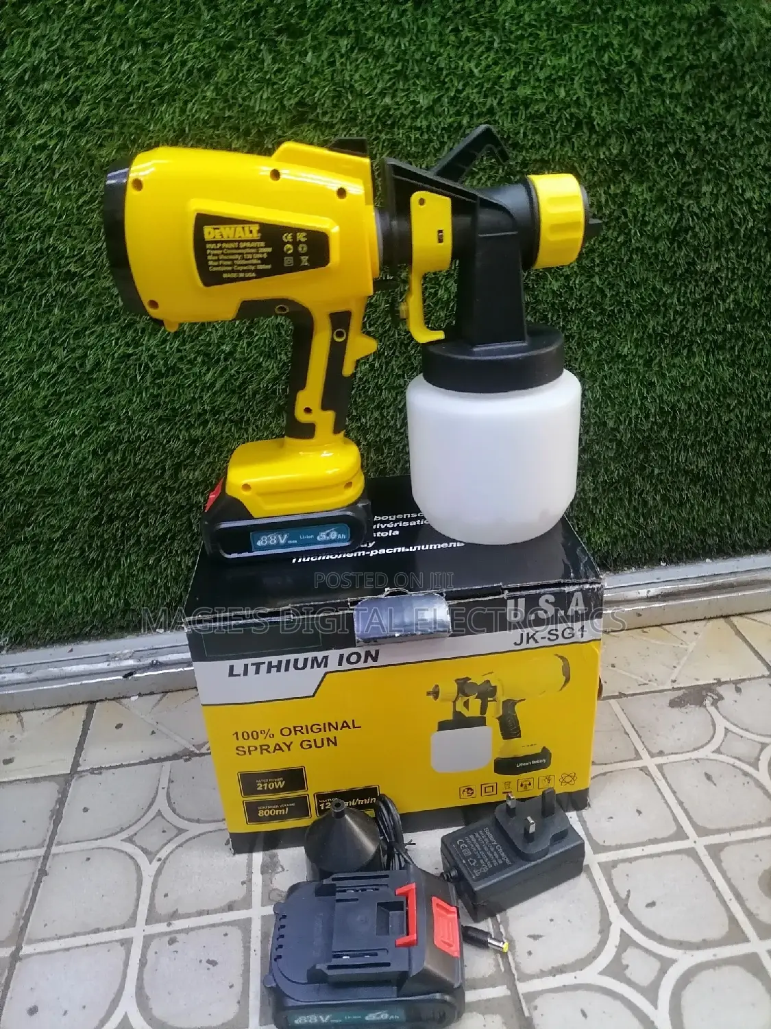 High Standard 200w Dewalt Cordless Spray Gun
