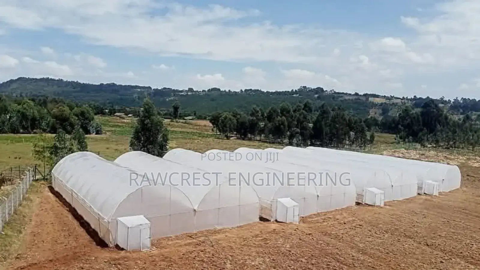 Greenhouse Construction And Drip Irrigation System