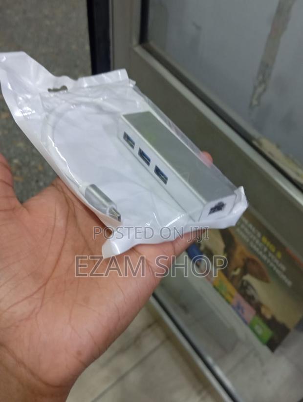 4 in 1 Type C Hub With Ethernet Adapter 100/1000mbps - thumbnail 5