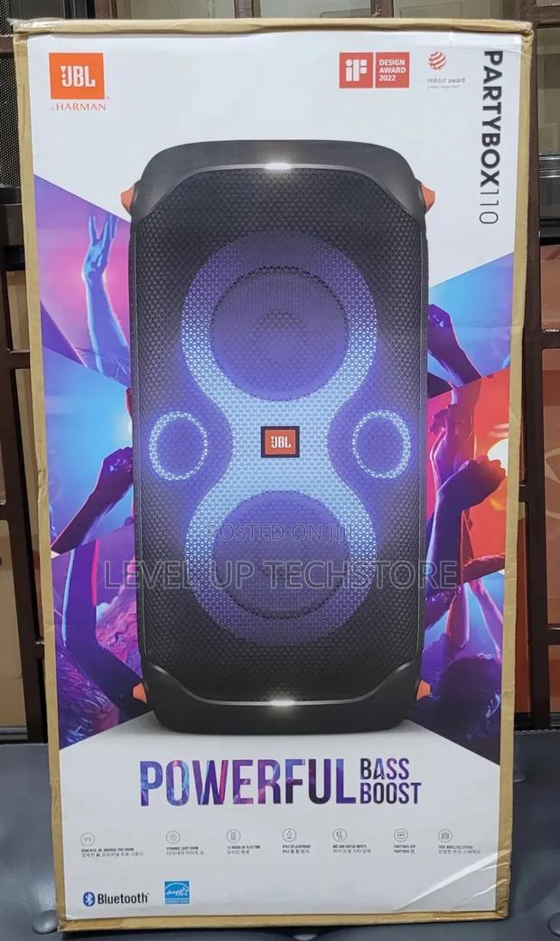 JBL Partybox 110 Portable Bluetooth Speaker